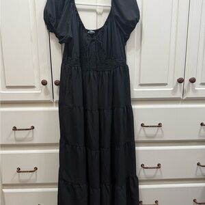 ARULA Black Maxi Dress